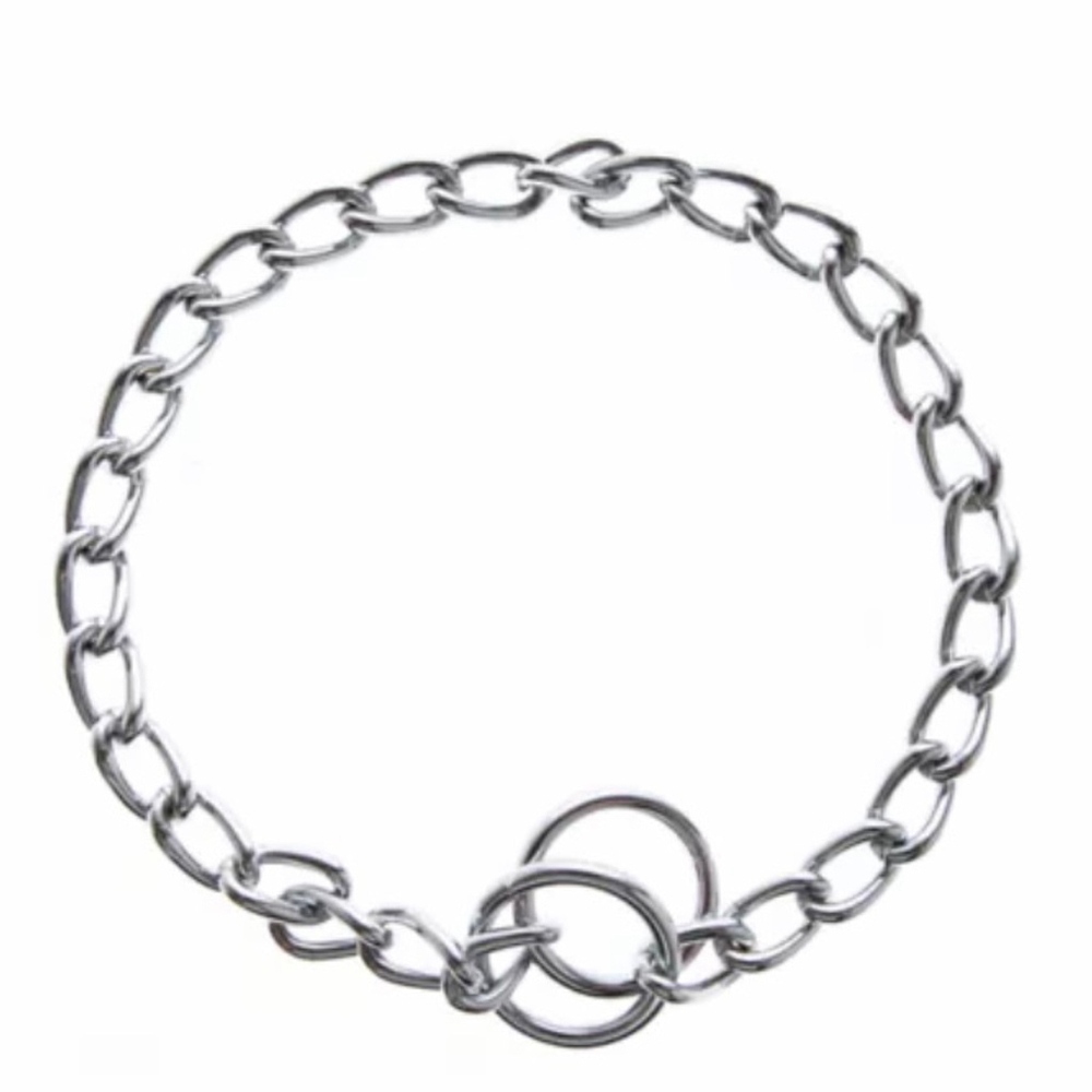 Top Paw Chain Dog Collar for Training XL